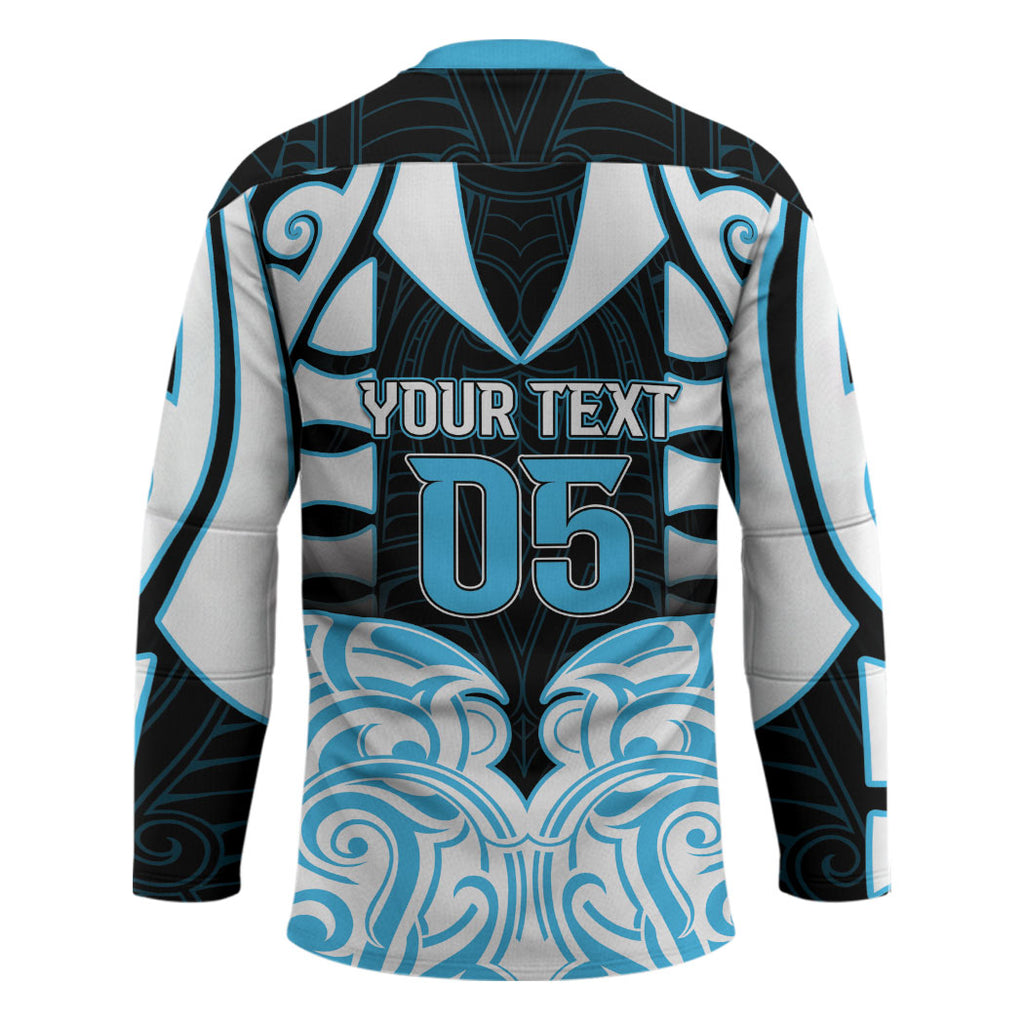 Custom Aotearoa Ngati Kahungunu Hockey Jersey New Zealand Traditional Maori Pattern