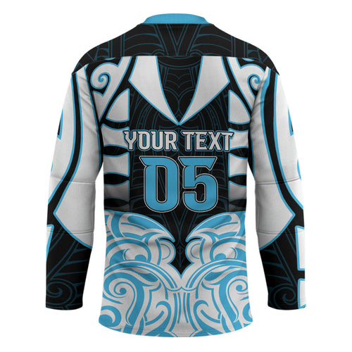 Custom Aotearoa Ngati Kahungunu Hockey Jersey New Zealand Traditional Maori Pattern