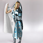 Aotearoa Ngati Kahungunu Hooded Blanket New Zealand Traditional Maori Pattern