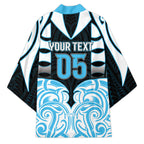 Custom Aotearoa Ngati Kahungunu Kimono New Zealand Traditional Maori Pattern