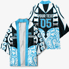 Custom Aotearoa Ngati Kahungunu Kimono New Zealand Traditional Maori Pattern