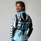Custom Aotearoa Ngati Kahungunu Long Sleeve Polo Shirt New Zealand Traditional Maori Pattern