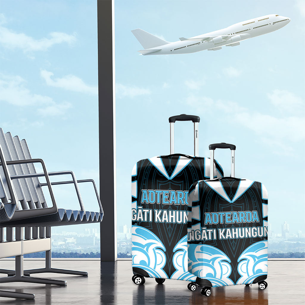 Aotearoa Ngati Kahungunu Luggage Cover New Zealand Traditional Maori Pattern