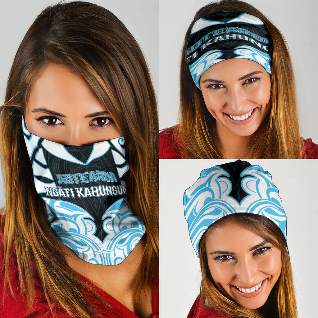 Aotearoa Ngati Kahungunu Neck Gaiter New Zealand Traditional Maori Pattern