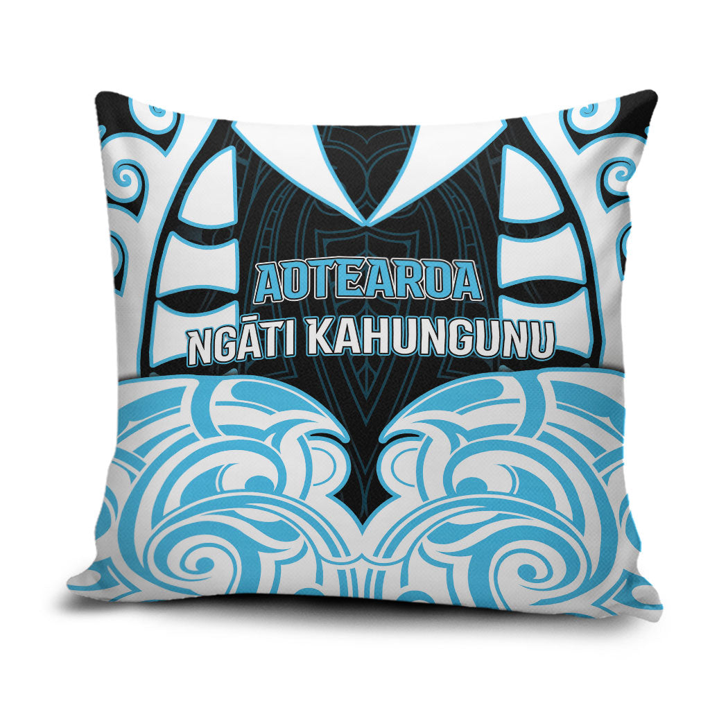 Aotearoa Ngati Kahungunu Pillow Cover New Zealand Traditional Maori Pattern