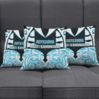 Aotearoa Ngati Kahungunu Pillow Cover New Zealand Traditional Maori Pattern