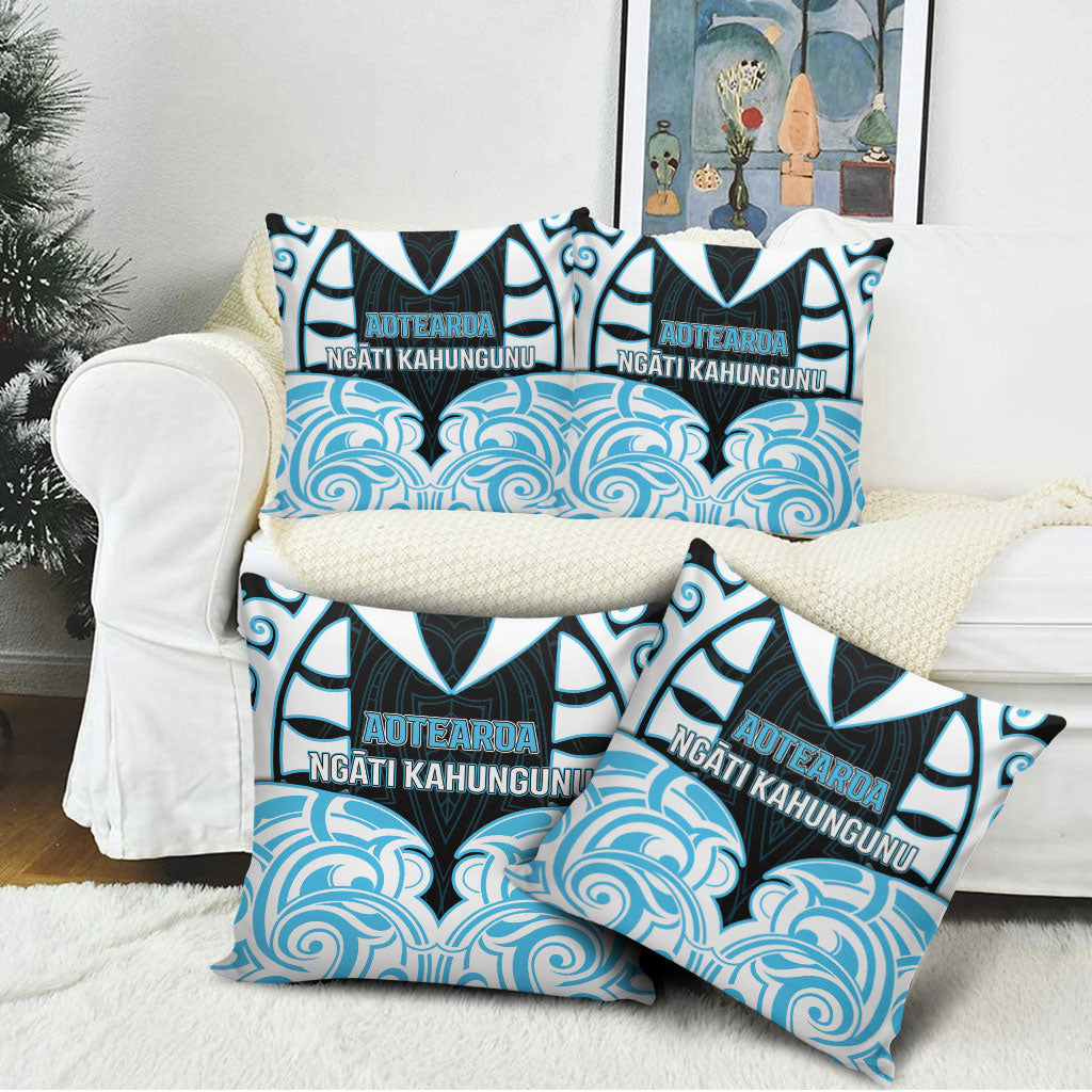 Aotearoa Ngati Kahungunu Pillow Cover New Zealand Traditional Maori Pattern