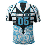 Custom Aotearoa Ngati Kahungunu Polo Shirt New Zealand Traditional Maori Pattern
