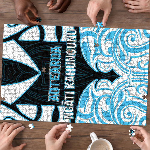 Aotearoa Ngati Kahungunu Puzzle New Zealand Traditional Maori Pattern