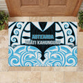 Aotearoa Ngati Kahungunu Rubber Doormat New Zealand Traditional Maori Pattern