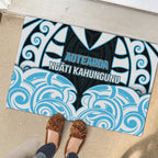 Aotearoa Ngati Kahungunu Rubber Doormat New Zealand Traditional Maori Pattern