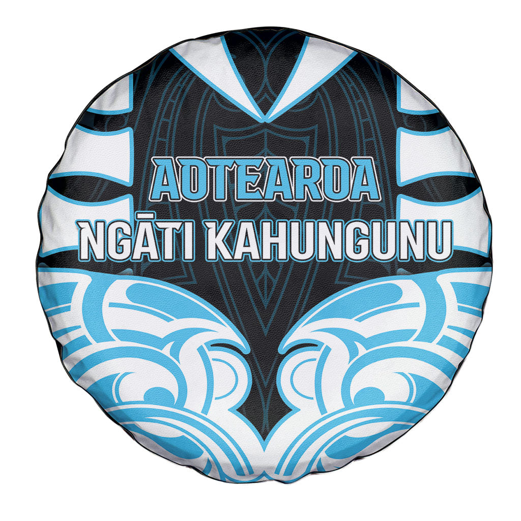 Aotearoa Ngati Kahungunu Spare Tire Cover New Zealand Traditional Maori Pattern
