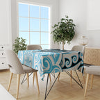 Aotearoa Ngati Kahungunu Tablecloth New Zealand Traditional Maori Pattern