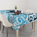 Aotearoa Ngati Kahungunu Tablecloth New Zealand Traditional Maori Pattern