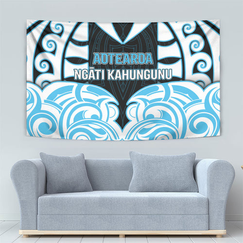 Aotearoa Ngati Kahungunu Tapestry New Zealand Traditional Maori Pattern