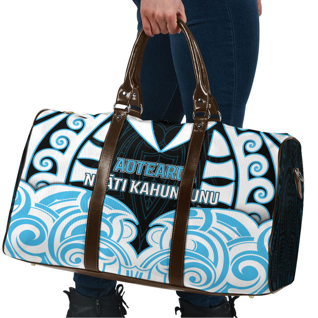 Aotearoa Ngati Kahungunu Travel Bag New Zealand Traditional Maori Pattern