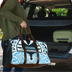 Aotearoa Ngati Kahungunu Travel Bag New Zealand Traditional Maori Pattern