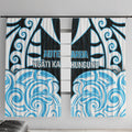 Aotearoa Ngati Kahungunu Window Curtain New Zealand Traditional Maori Pattern