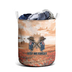 ANZAC Day Laundry Basket Commemorative Soldier Tribute