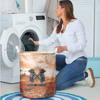ANZAC Day Laundry Basket Commemorative Soldier Tribute