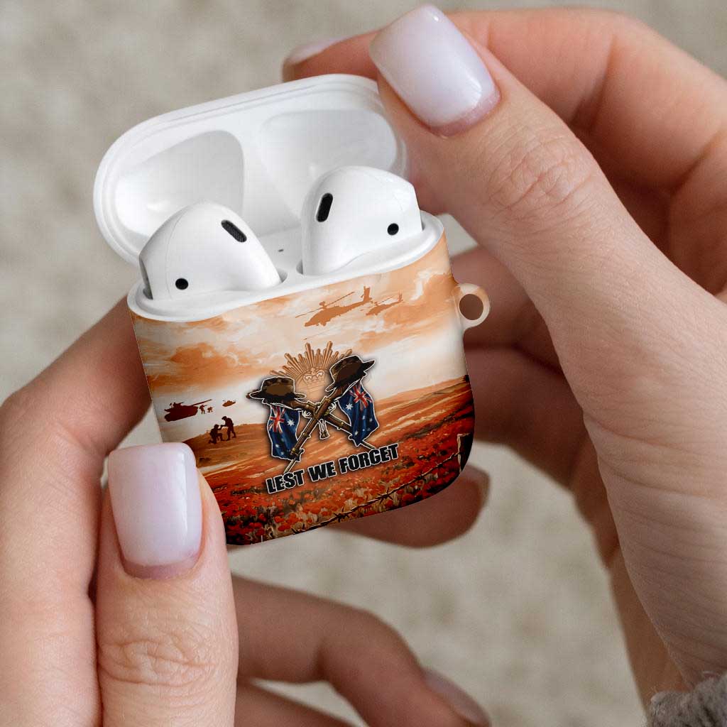 ANZAC Day AirPods Case Commemorative Soldier Tribute