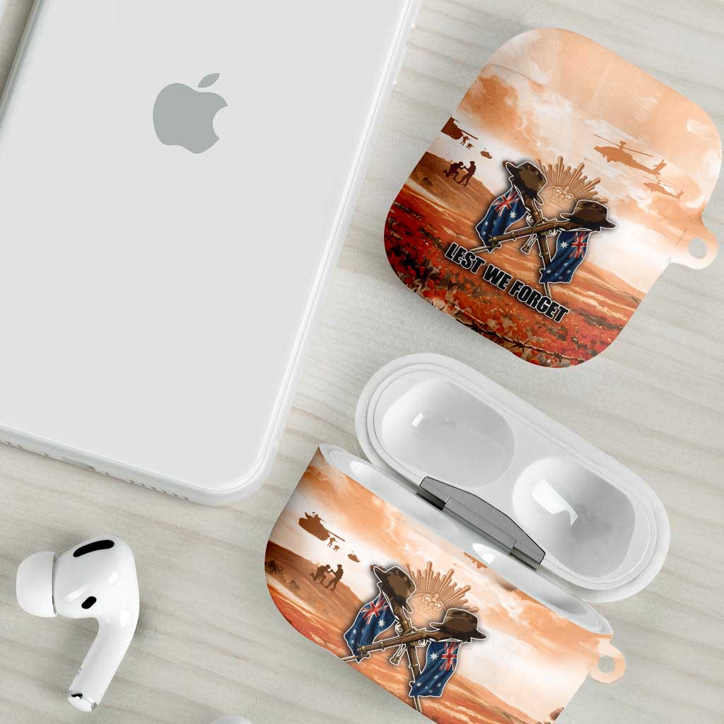 ANZAC Day AirPods Case Commemorative Soldier Tribute