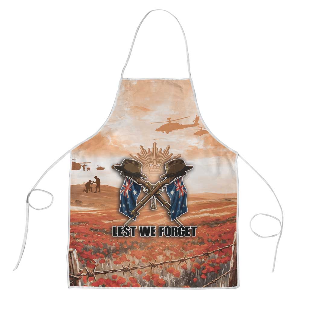 ANZAC Day Apron Commemorative Soldier Tribute
