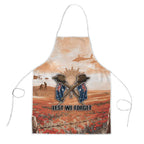 ANZAC Day Apron Commemorative Soldier Tribute