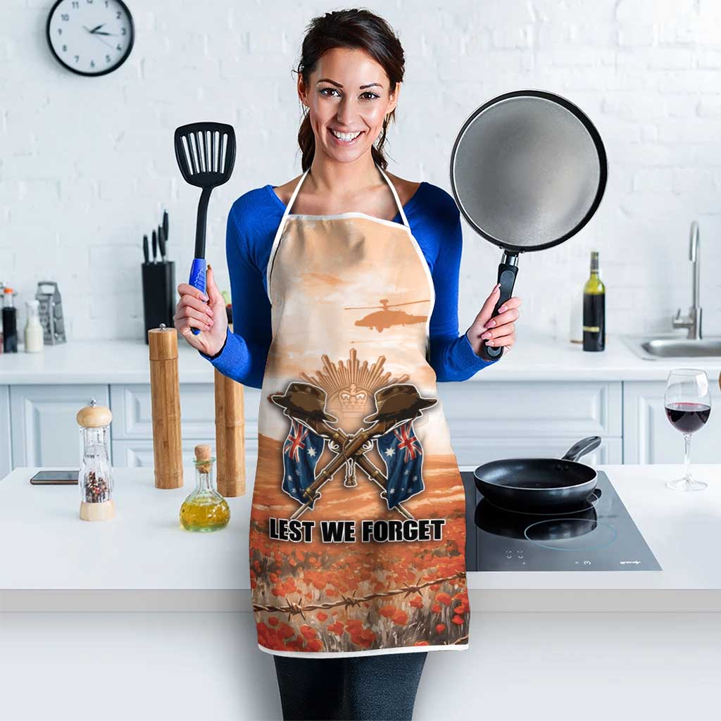 ANZAC Day Apron Commemorative Soldier Tribute