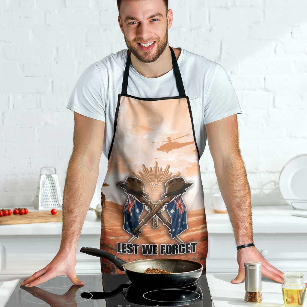 ANZAC Day Apron Commemorative Soldier Tribute