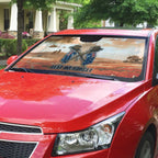 ANZAC Day Auto Sun Shade Commemorative Soldier Tribute