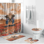 ANZAC Day Bathroom Set Commemorative Soldier Tribute