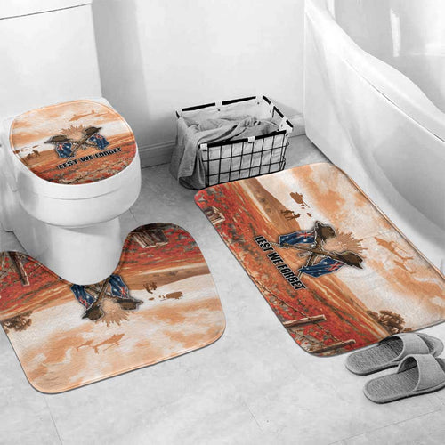 ANZAC Day Bathroom Set Commemorative Soldier Tribute