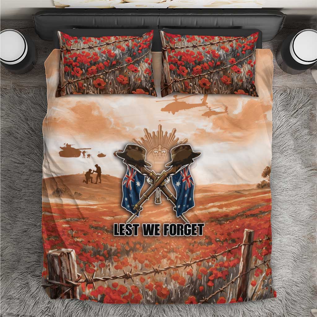 ANZAC Day Bedding Set Commemorative Soldier Tribute