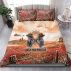 ANZAC Day Bedding Set Commemorative Soldier Tribute