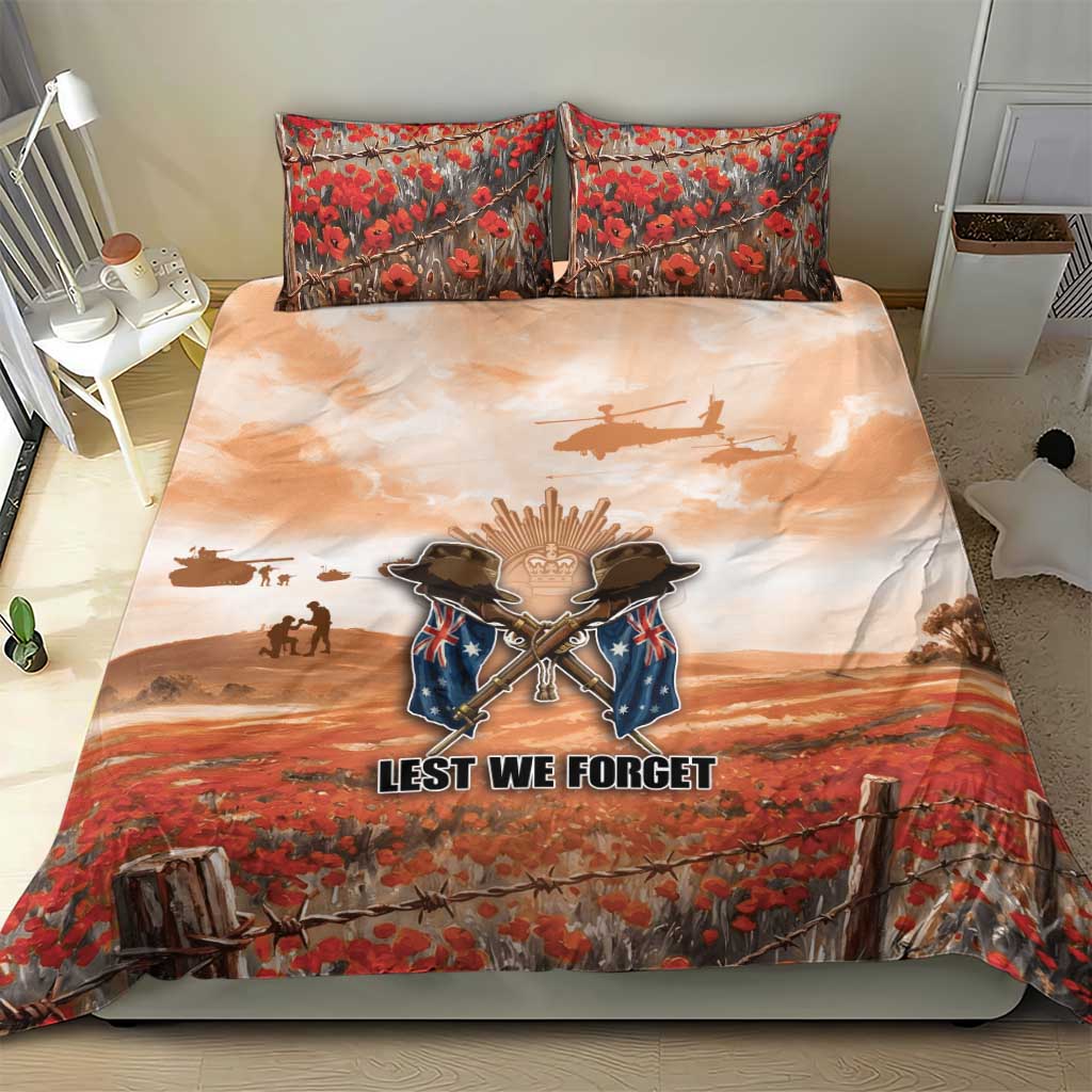 ANZAC Day Bedding Set Commemorative Soldier Tribute