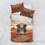 ANZAC Day Bedding Set Commemorative Soldier Tribute