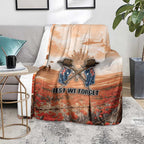 ANZAC Day Blanket Commemorative Soldier Tribute