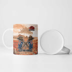 Personalised ANZAC Day Ceramic Mug Commemorative Soldier Tribute