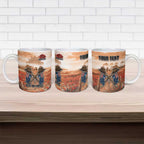 Personalised ANZAC Day Ceramic Mug Commemorative Soldier Tribute