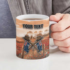 Personalised ANZAC Day Ceramic Mug Commemorative Soldier Tribute