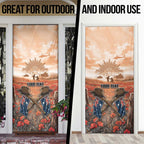 Personalised ANZAC Day Door Cover Commemorative Soldier Tribute