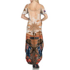 Personalised ANZAC Day Family Matching Summer Maxi Dress and Hawaiian Shirt Commemorative Soldier Tribute