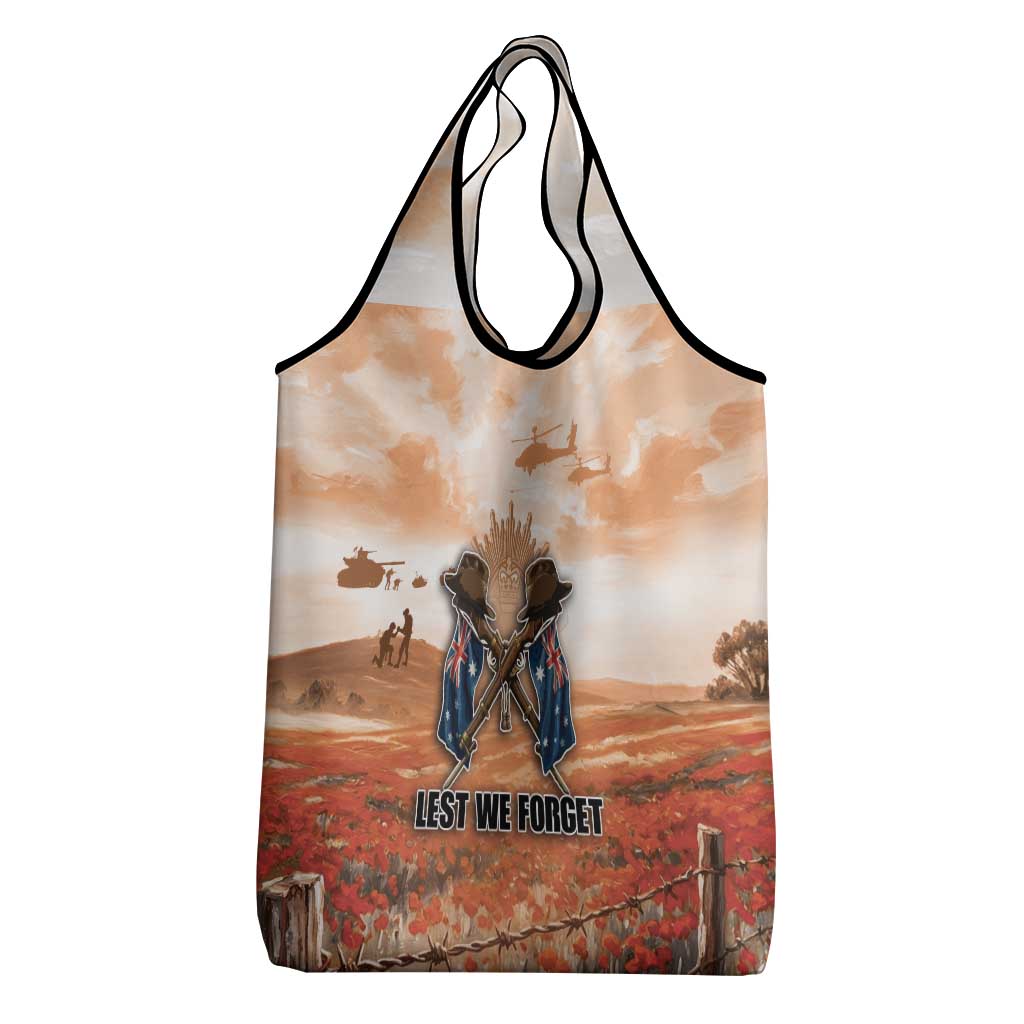 ANZAC Day Grocery Bag Commemorative Soldier Tribute