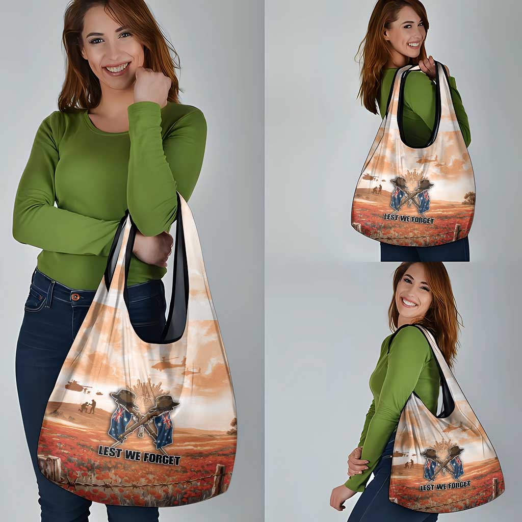 ANZAC Day Grocery Bag Commemorative Soldier Tribute