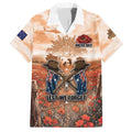 Personalised ANZAC Day Hawaiian Shirt Commemorative Soldier Tribute