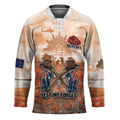 Personalised ANZAC Day Hockey Jersey Commemorative Soldier Tribute