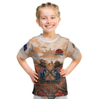 Personalised ANZAC Day Kid T Shirt Commemorative Soldier Tribute