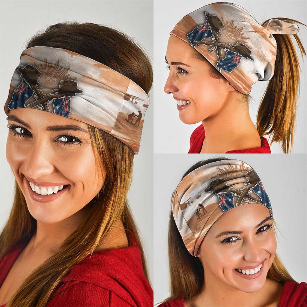 ANZAC Day Neck Gaiter Commemorative Soldier Tribute