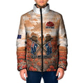Personalised ANZAC Day Padded Jacket Commemorative Soldier Tribute